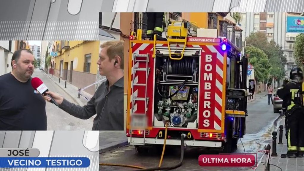 Incendia su casa con su pareja dentro, hablamos con un testigo: "Escuché a una mujer gritando: "que me quiere matar"