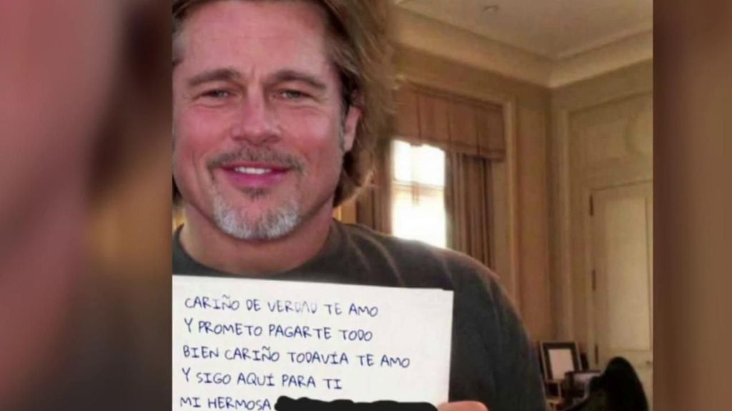 Los mensajes del falso Brad Pitt para estafar a varias mujeres: "Mi amor por ti es verdadero"