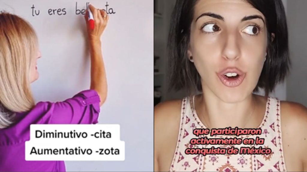 Creadoras de contenido educativo en TikTok