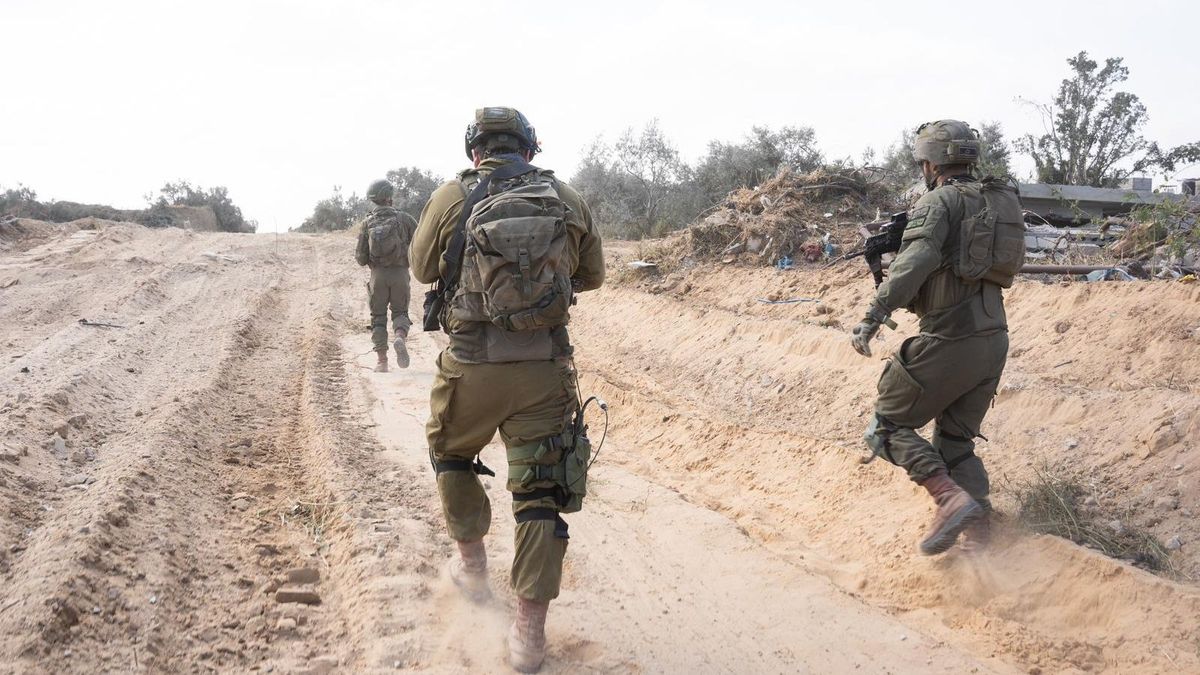 Imagen de archivo de militares de las Fuerzas de Defensa de Israel