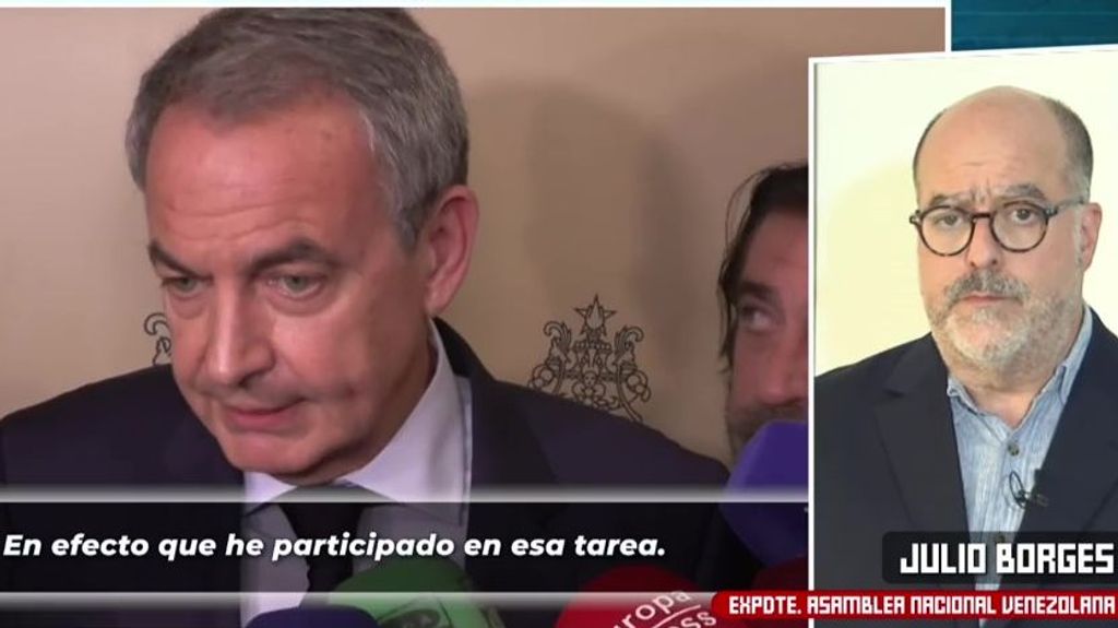 Julio Borges, sobre la mediación de Zapatero para que Edmundo González viniera a España: ''Nadie se lo pidió, él era un observador''