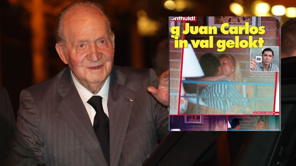 Una revista holandesa publica las fotos nunca vistas del rey Juan Carlos besándose con Bárbara Rey