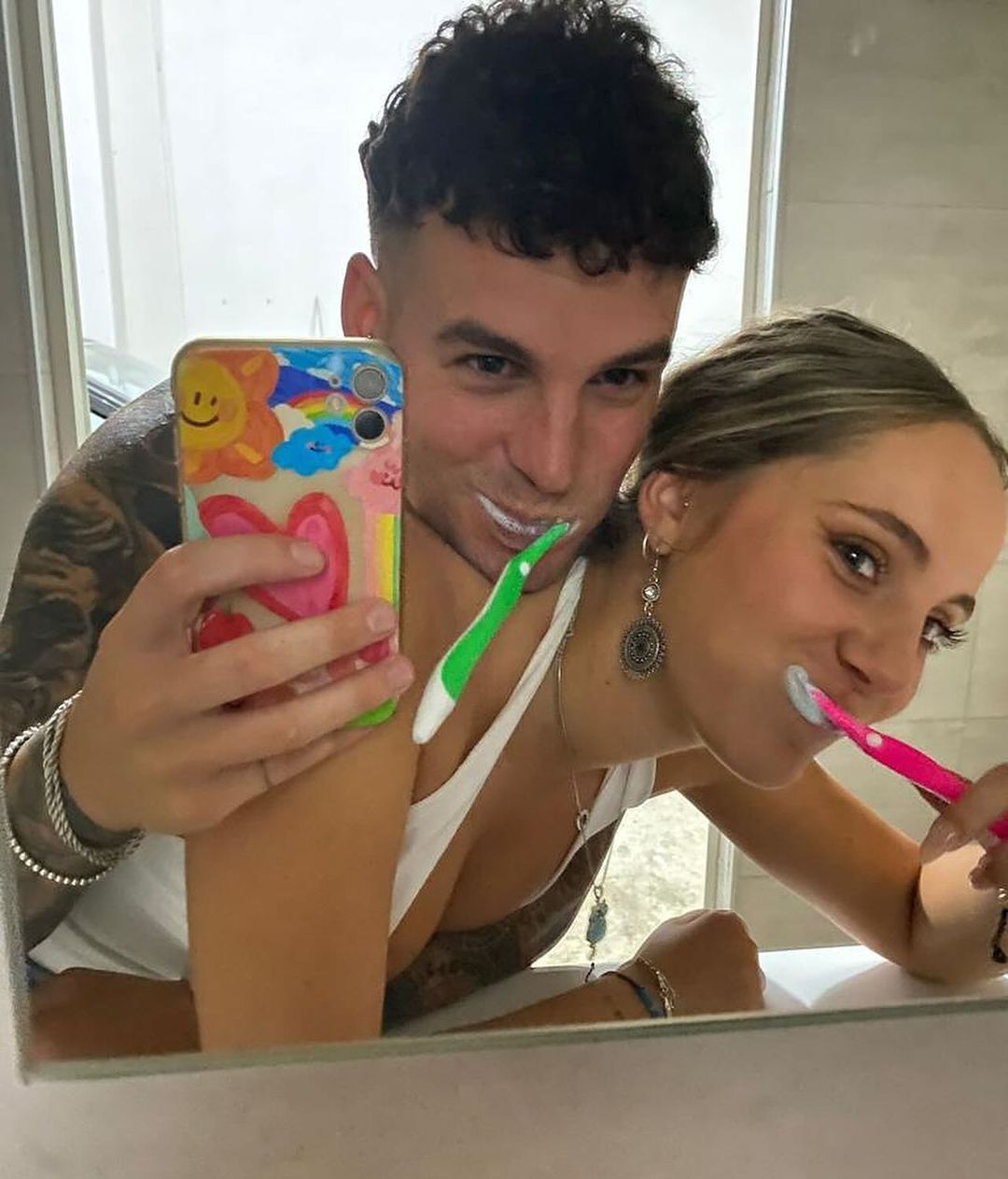 Sergio Aguilera, el tentador favorito de Marieta, presenta a su nueva novia