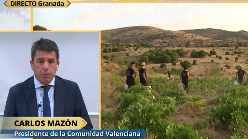 Carlos Mazón, presidente de la Comunidad Valenciana, ante su reunión en Moncloa: "Voy con el objetivo de escuchar a Sánchez y de recordarle lo que nos debe"