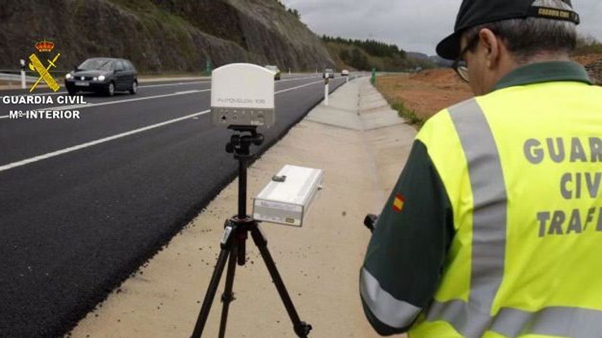 Control de tráfico de la Guardia Civil de Huelva en una imagen de archivo