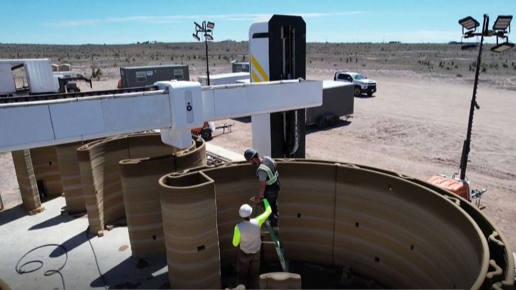 Nuevo hito tecnológico: un hotel construido con una impresora 3D