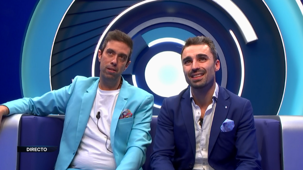 Javier y Jorge en el confesionario de 'Gran Hermano'