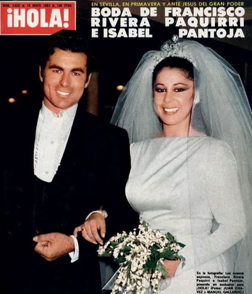 La boda de Isabel Pantoja y Paquirri en la revista '¡Hola!'