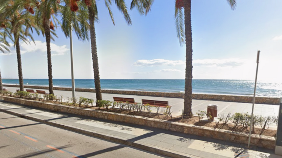 Playa de Calafell, en Tarragona