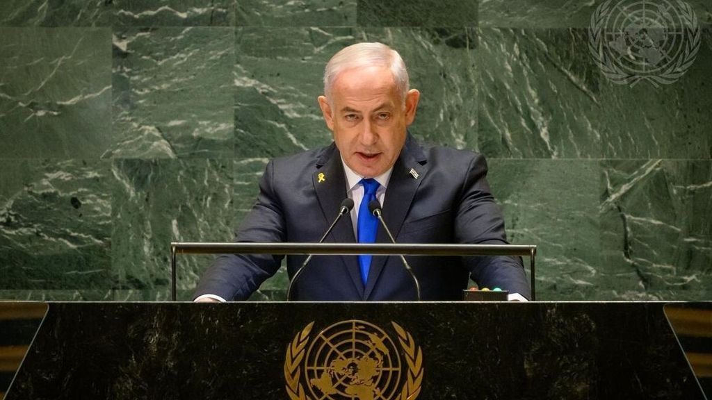 Netanyahu descarta una tregua en Líbano y amenaza a Irán en la ONU: "Si nos atacan, les atacaremos"