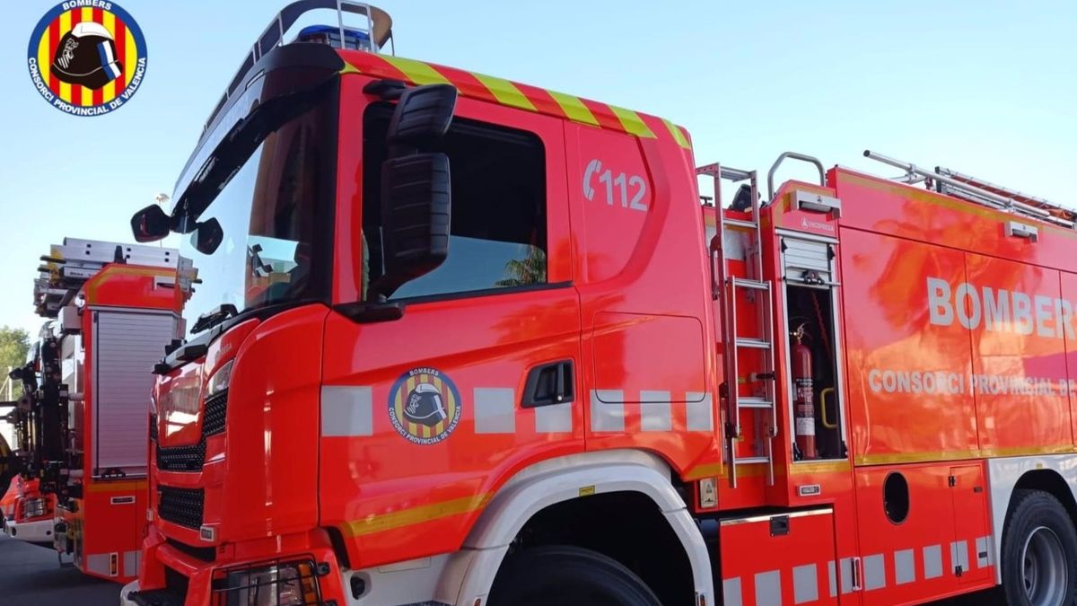 Camión del Consorcio Provincial de Bomberos de Valencia