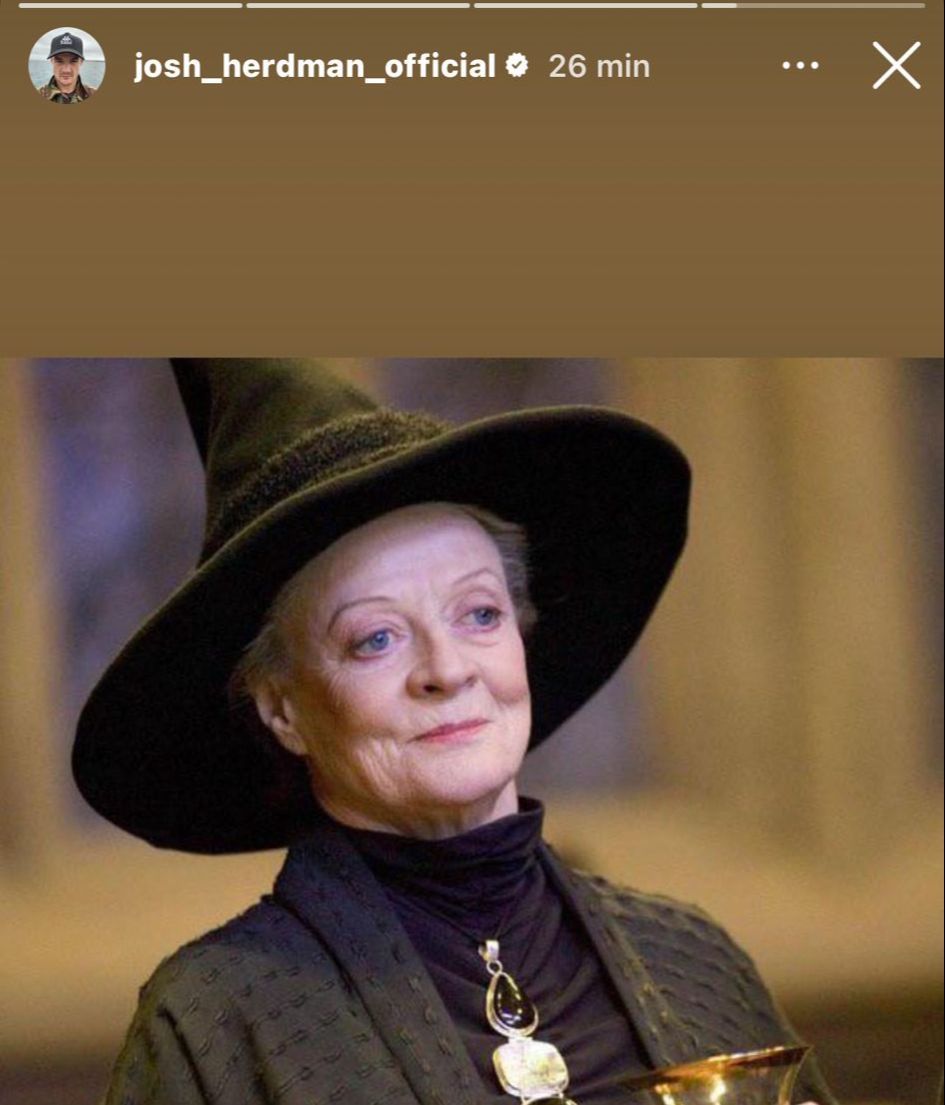 Captura de pantalla de una historia de Instagram