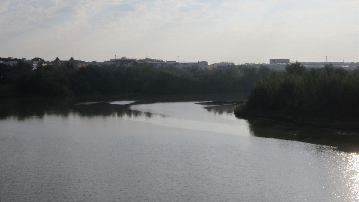 El río Guadalquivir a su paso por la capital cordobesa