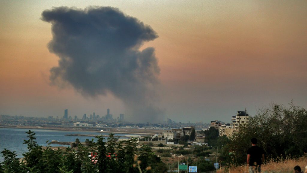 Israel bombardea el cuartel general de Hezbolá en Beirut