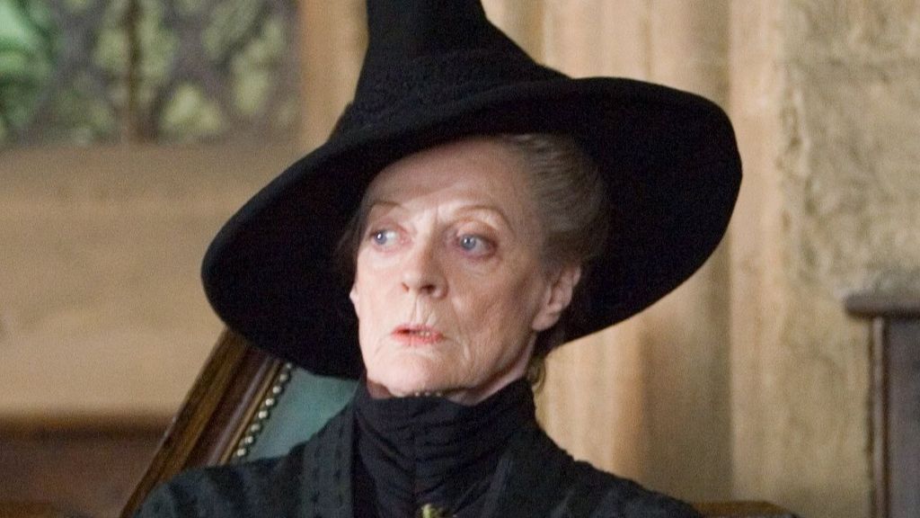 Maggie Smith en 'Harry Potter'.