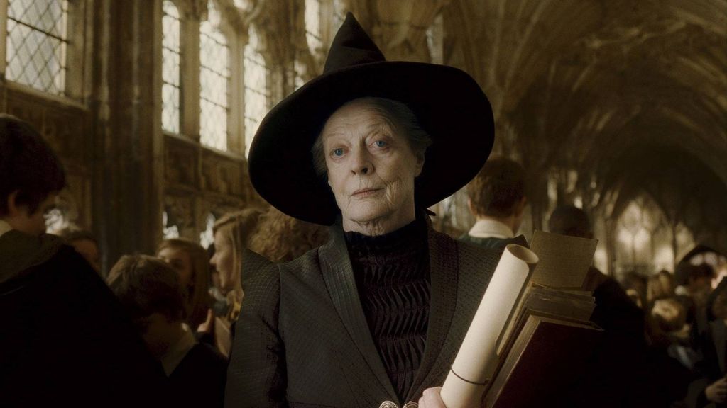 Maggie Smith en 'Harry Potter'.