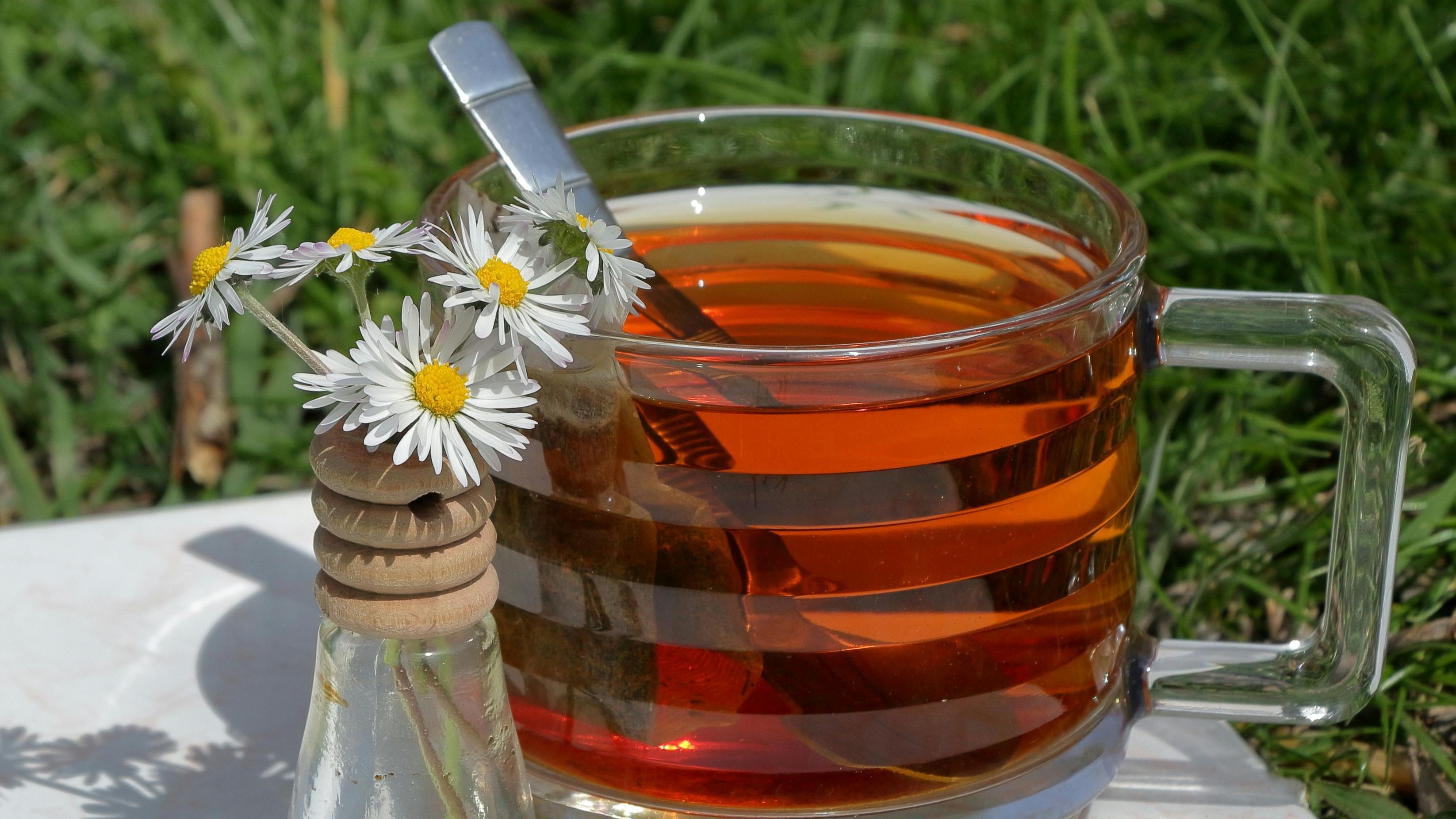 Puedes tomar entre 1 y 3 tazas de manzanilla al día. FUENTE: Pexels