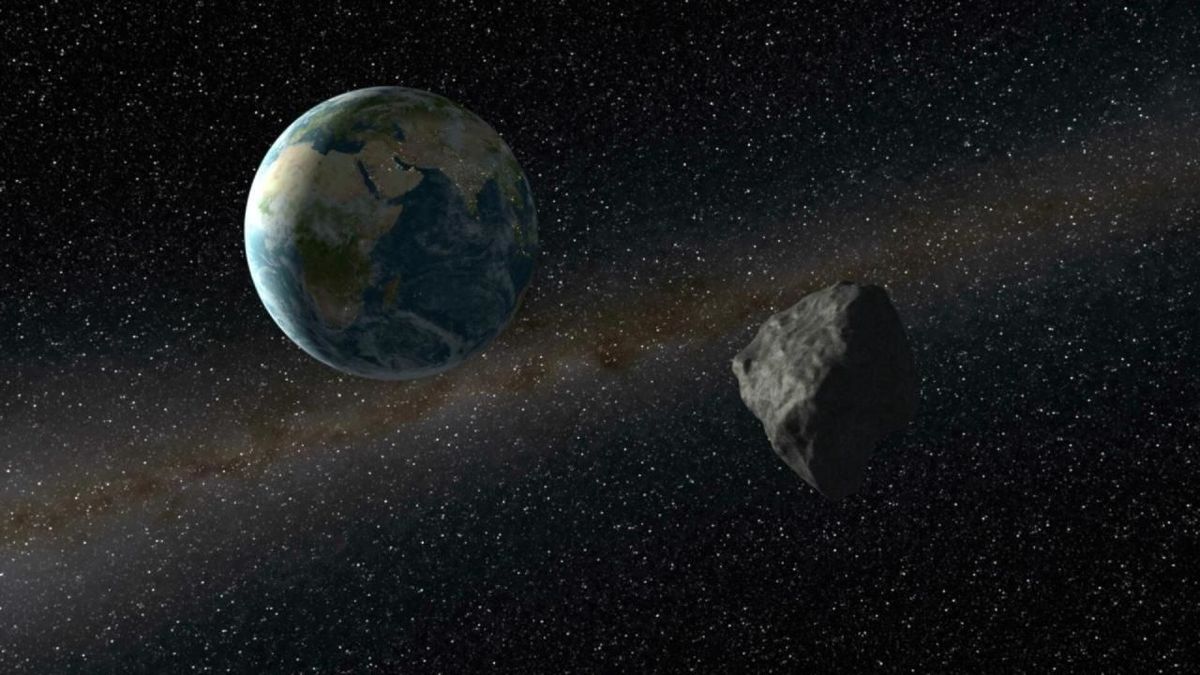 Reacreacion de un asteroide cerca de la Tierra