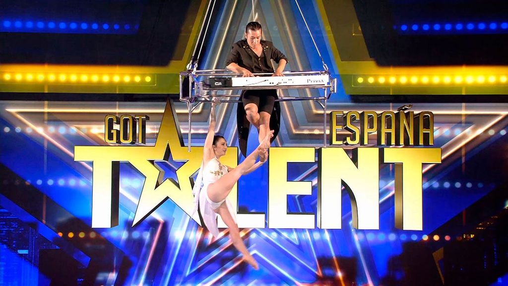 Lo nunca visto en 'Got Talent España': toca el piano en el aire mientras hace acrobacias Got Talent Temporada 10 Top Vídeos 59