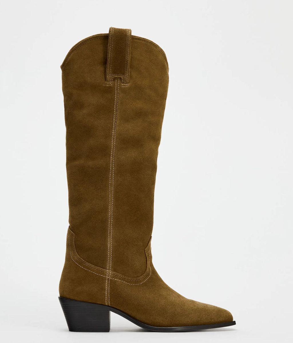 Botas de estilo cowboy de Zara