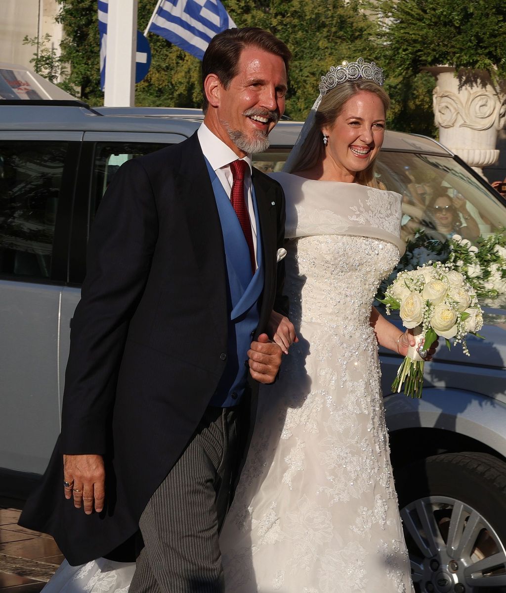 Pablo de Grecia con su hermana, Teodora