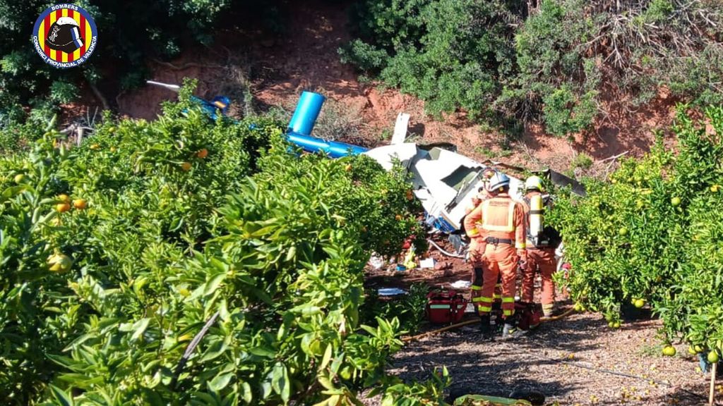 Las hipótesis del accidente de helicóptero que dejó 3 muertos en Puçol: el sol pudo cegar al piloto