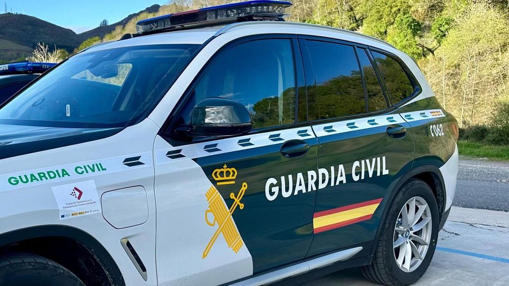 Vehículo de la Guardia Civil.