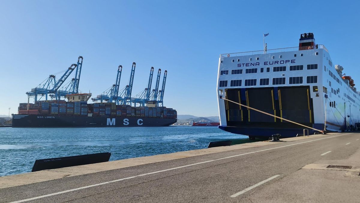 Archivo - Vista del Puerto de Algeciras. ARCHIVO.