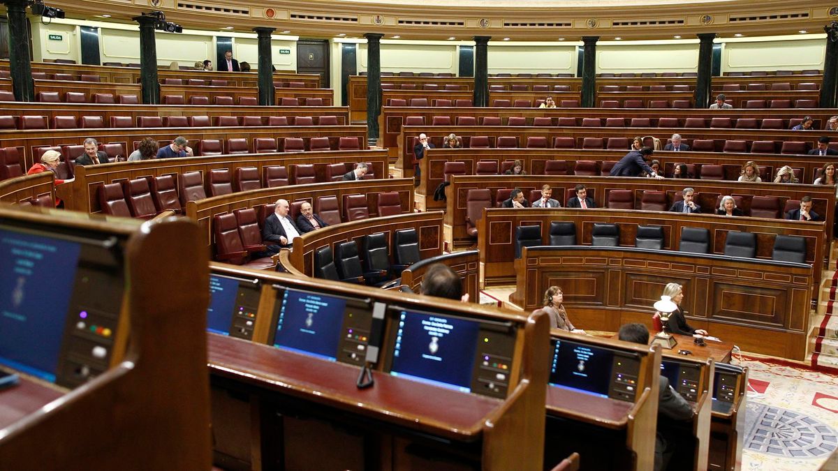 Archivo - Hemiciclo del Congreso de los Diputados