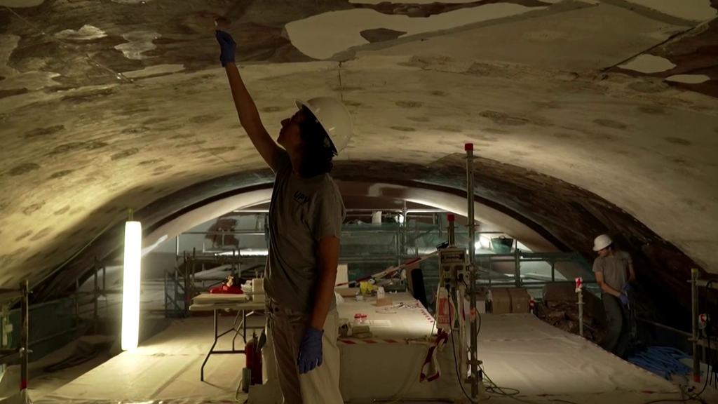 Arte y ciencia se unen en la restauración de la iglesia de los Santos Juanes en Valencia