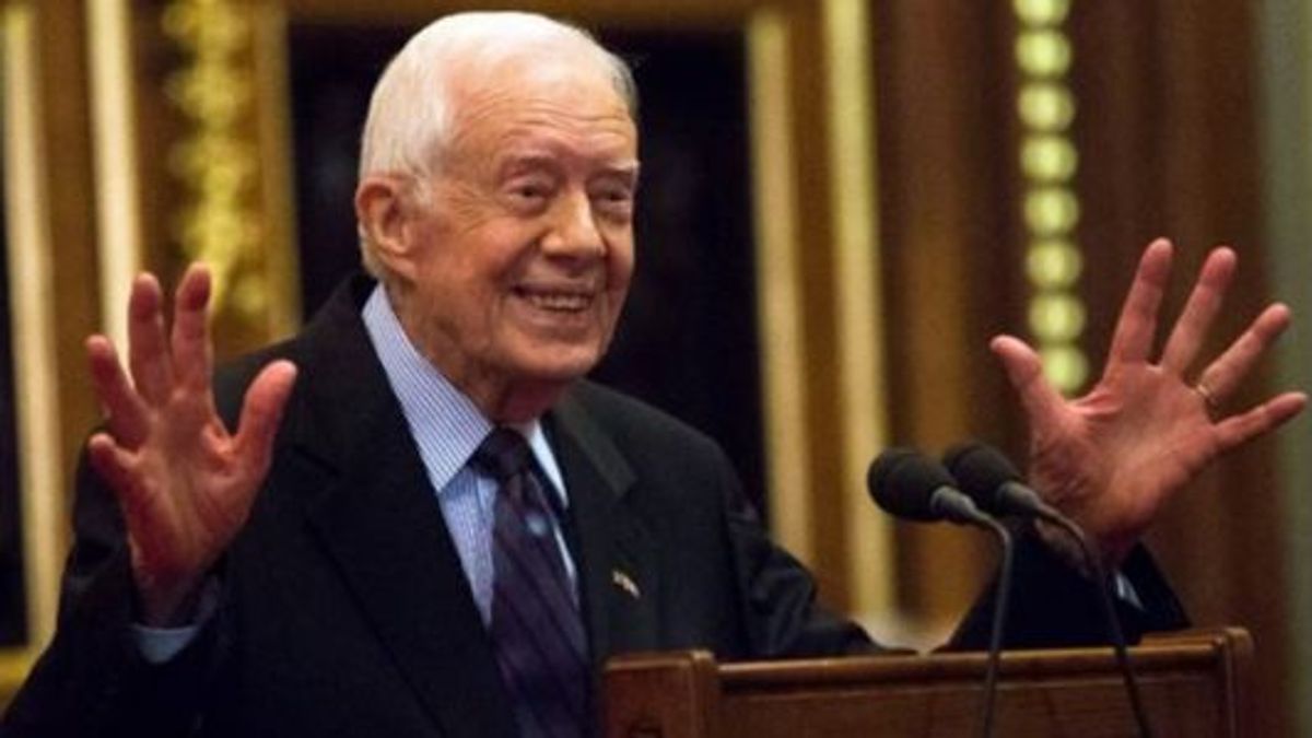 El expresidente de EEUU, Jimmy Carter.