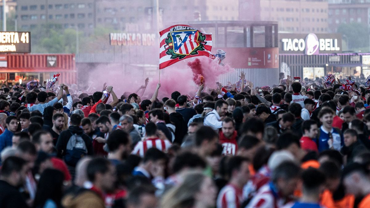 El Madrid pide a LaLiga que incluya en el informe la celebración de los jugadores del Atlético con el Frente