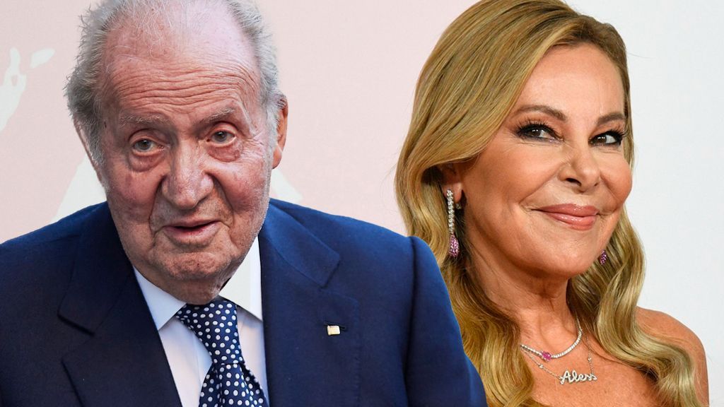 Así apoyó el rey Juan Carlos a Ana Obregón y a su hijo, Aless Lequio