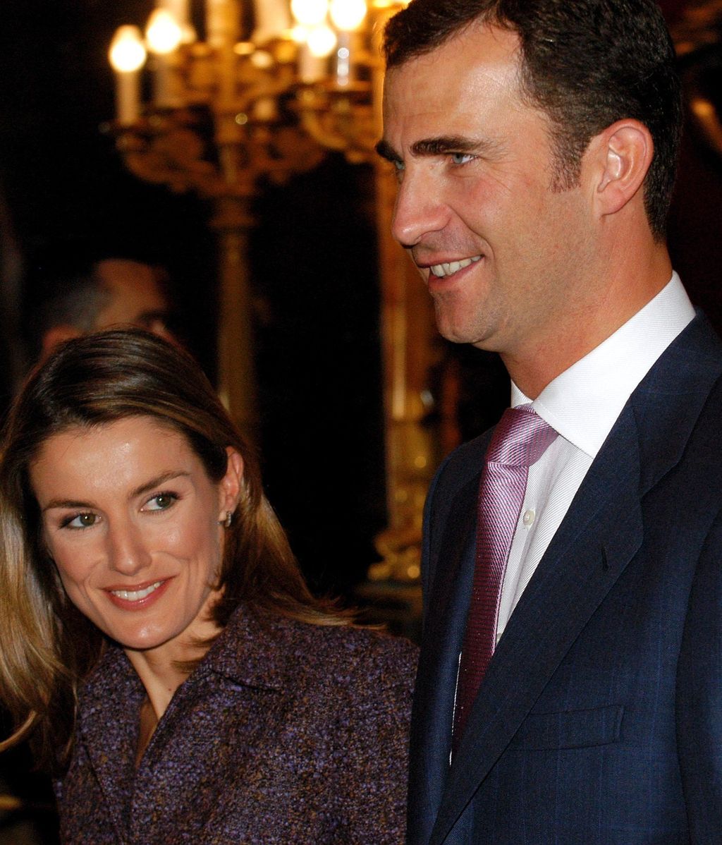 Felipe y Letizia en una imagen de 2004.