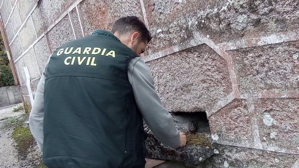 Localizan una granada de mano cargada en una casa deshabitada de O Irixo (Ourense)