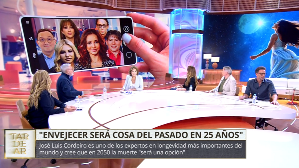 ¡Los colaboradores de 'TardeAR' con 25 años menos!: así han reaccionado al verse en un filtro 'rejuvenecedor'