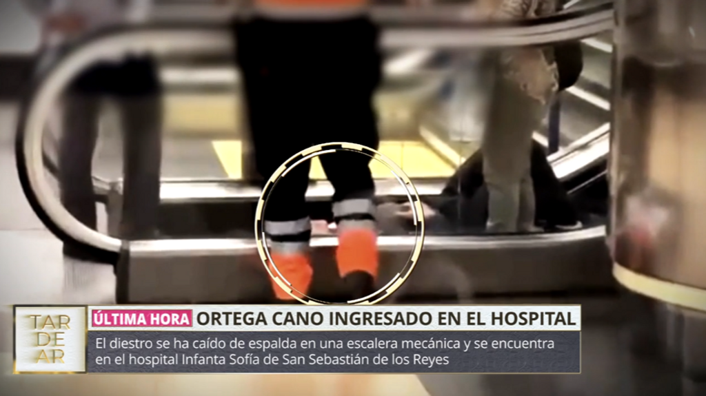 Ortega Cano, ingresado de urgencia tras sufrir una aparatosa caída en una escalera mecánica de la estación de metro Infanta Sofía