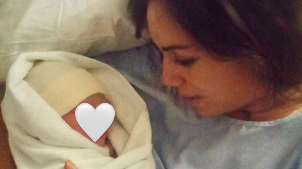 La foto del nacimiento de la primera hija de Patricia Pardo