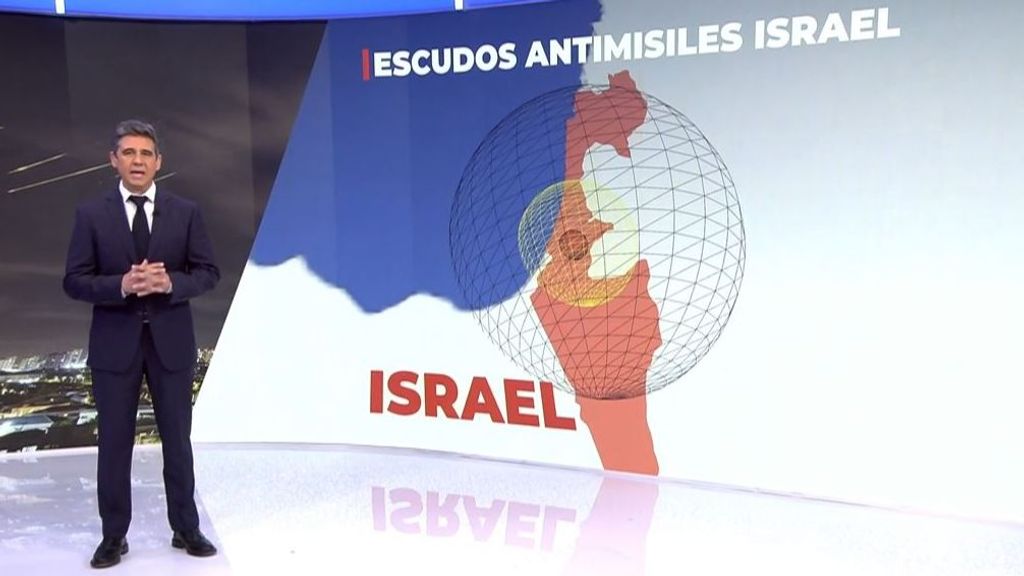 Las tres capas que forman la cúpula de hierro antimisiles de Israel: protege hasta 2.000 kilómetros