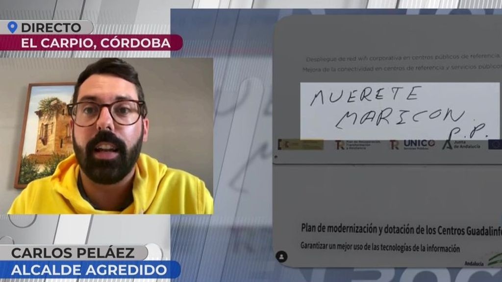 La contundente respuesta de un alcalde a las pintadas homófobas: "Sí, soy maric** y soy del PP"