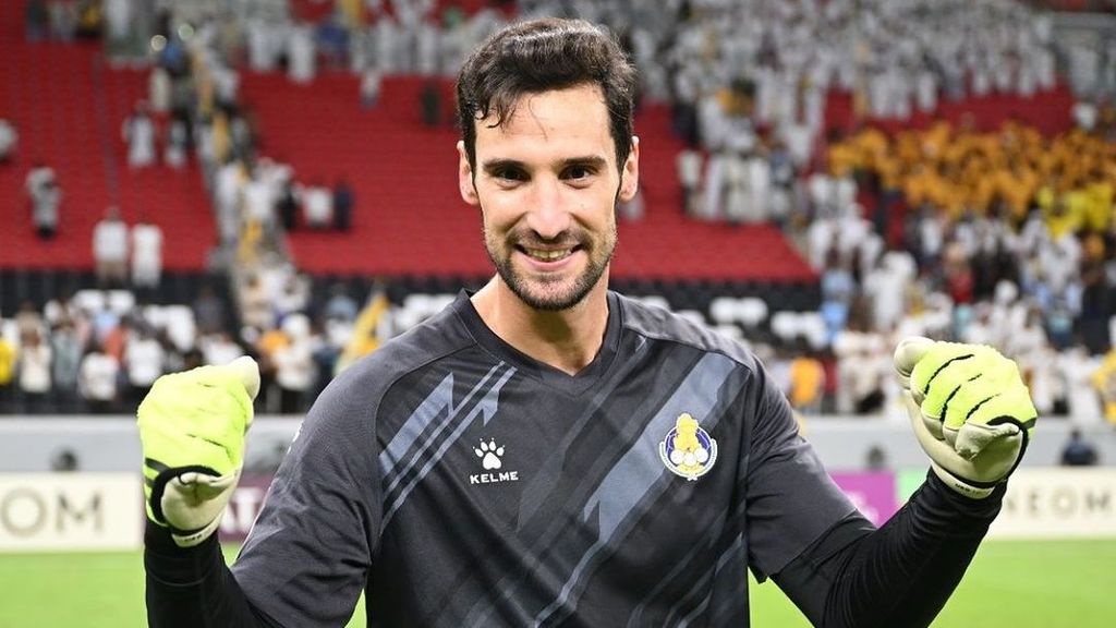 Sergio Rico en su regreso al fútbol.