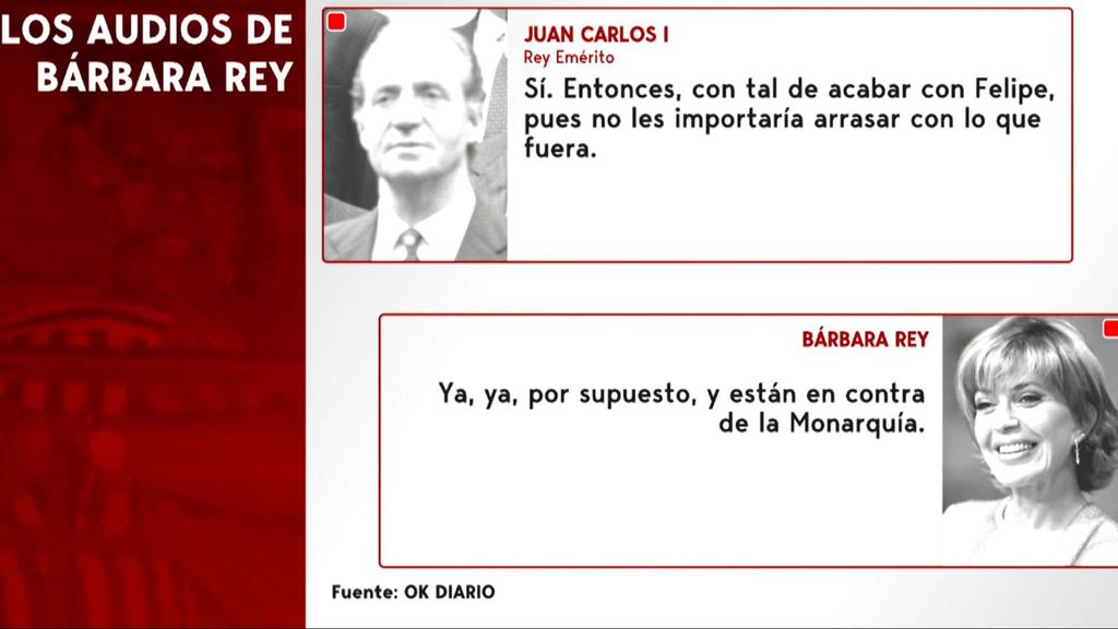 Aparecen más audios de Juan Carlos I y Bárbara Rey: desde la República hasta Felipe González