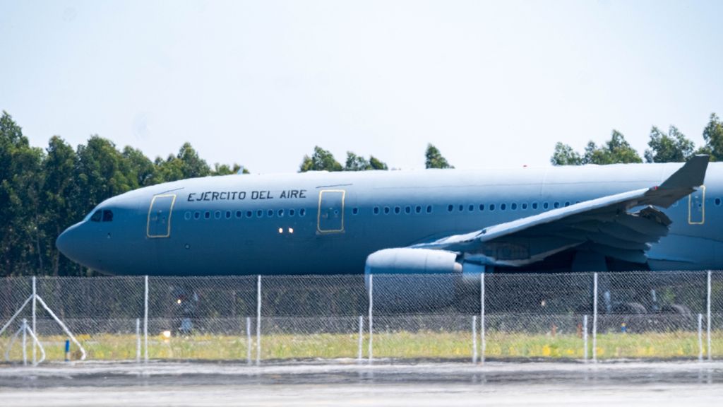 Avión militar argos georgia