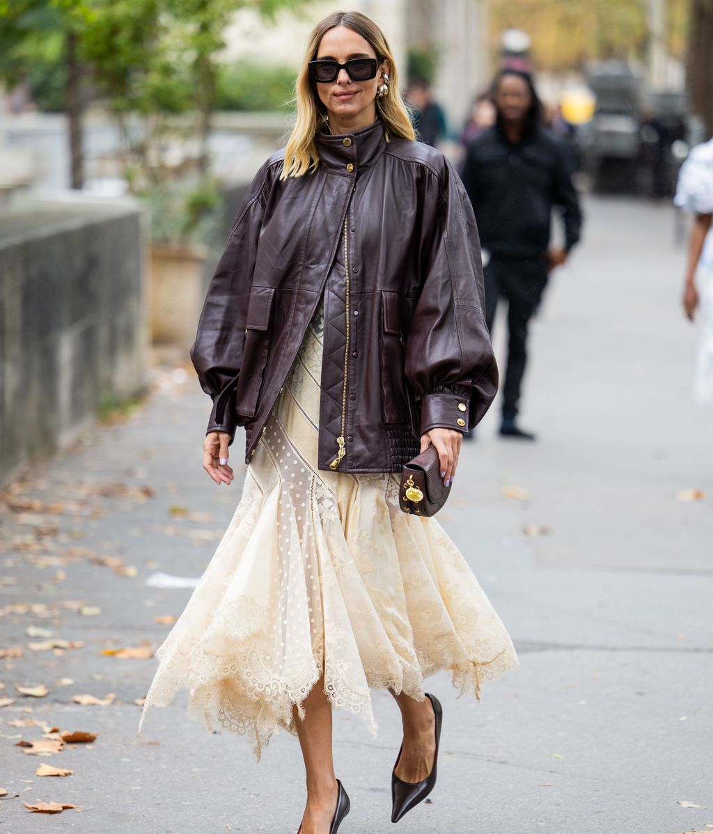 El look de la influencer Candela Pelizza, todo elegancia