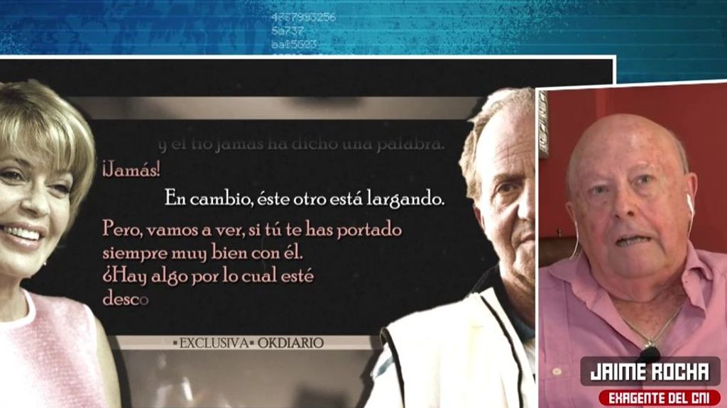 Jaime Rocha, exagente del CNI, sobre los audios de Bárbara Rey con Juan Carlos I: ''Todo está orquestado por enemigos de rey''