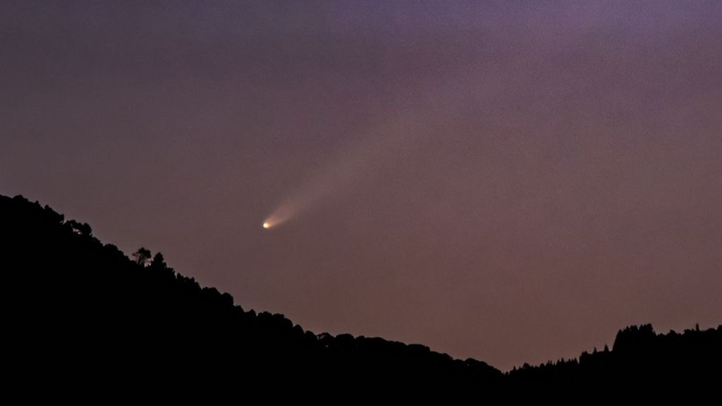 Cómo ver el cometa del siglo Informativos Telecinco Tiempo de Flora 183