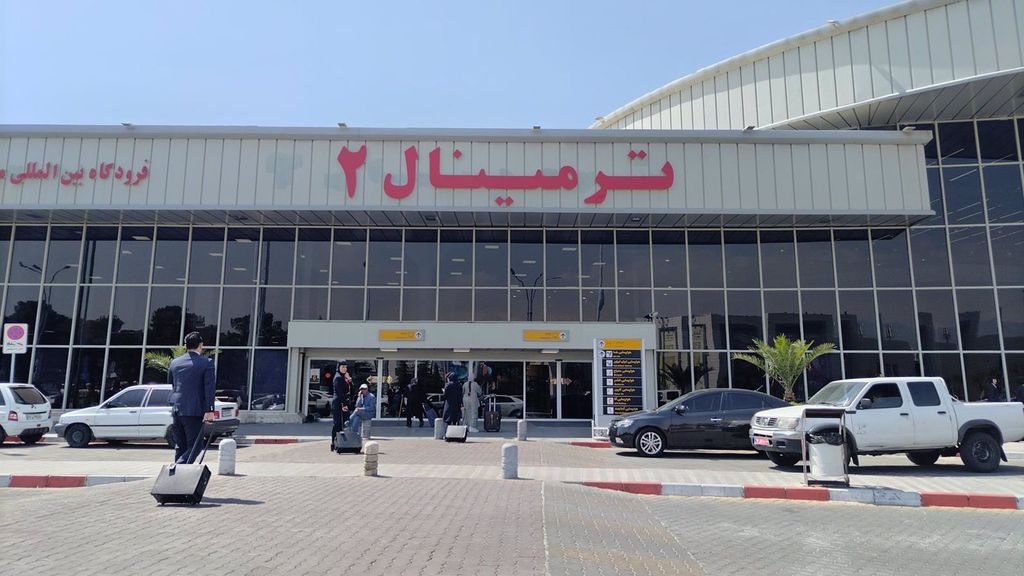 Fotografía de archivo de una terminal del Aeropuerto Internacional de Mehrabad, en la capital de Irán, Teherán