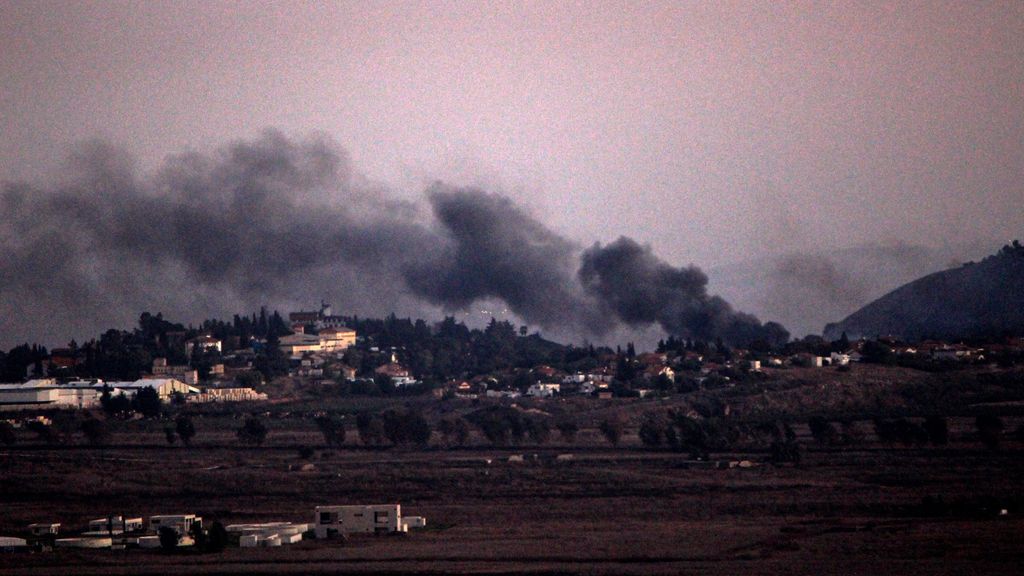 Imagenes del conflicto en Líbano