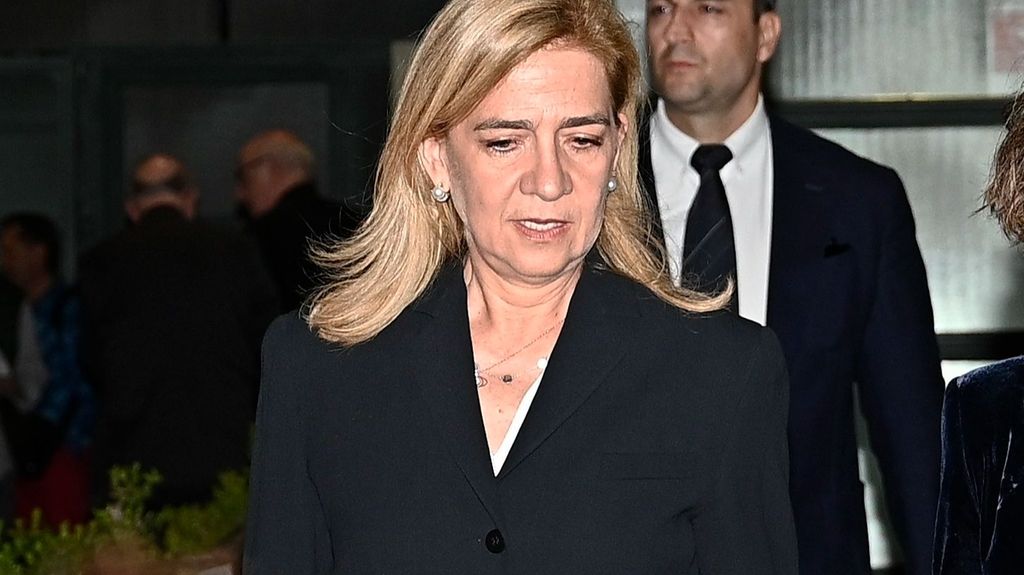 La infanta Cristina, en el funeral por Juan Miguel Villar Mir este septiembre