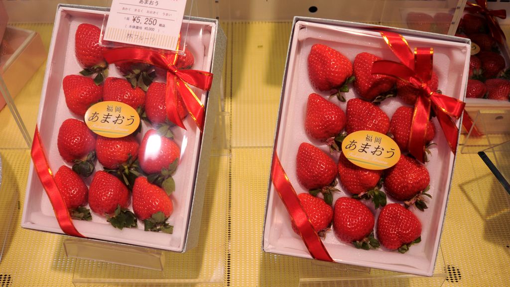 Packs de fresas por encima de los los 30 euros